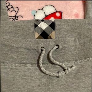 burberry wide leg sweats!